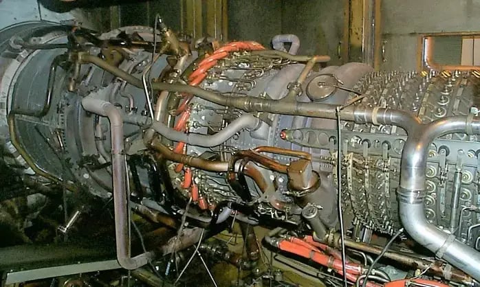 Aeroderivative Gas Turbine And Gearbox and Genset-1