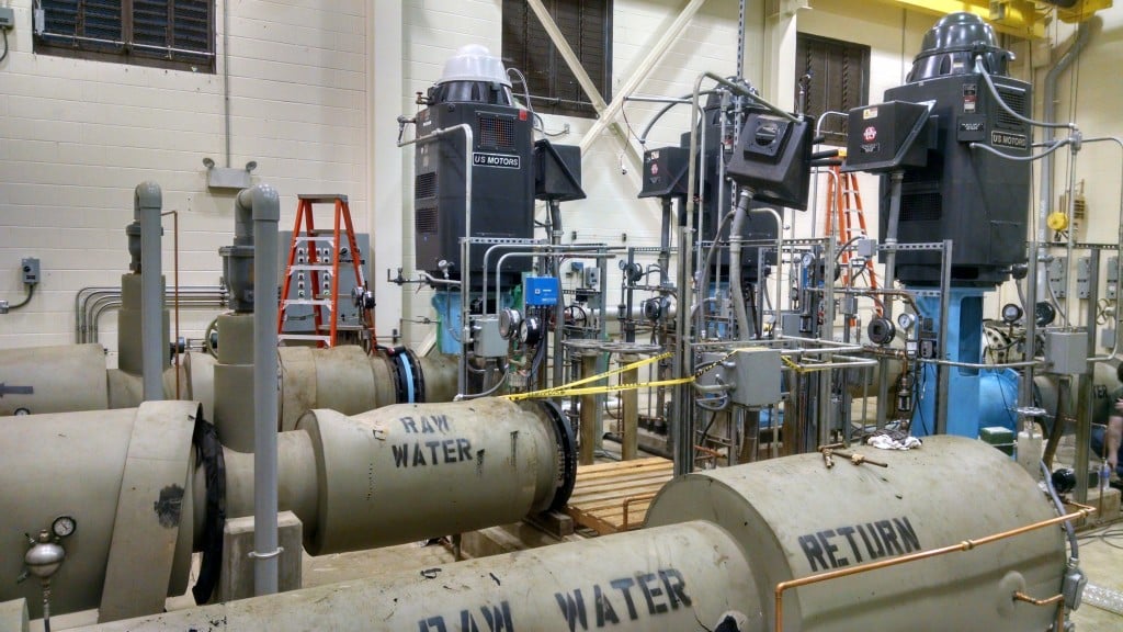 Vertical turbine pump-model