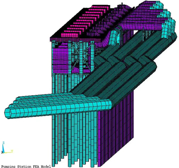 New Orleans Flood Control Pumping Stations Vibration Analysis