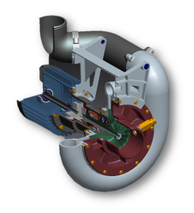 Development of a Prototype Vacuum Blower